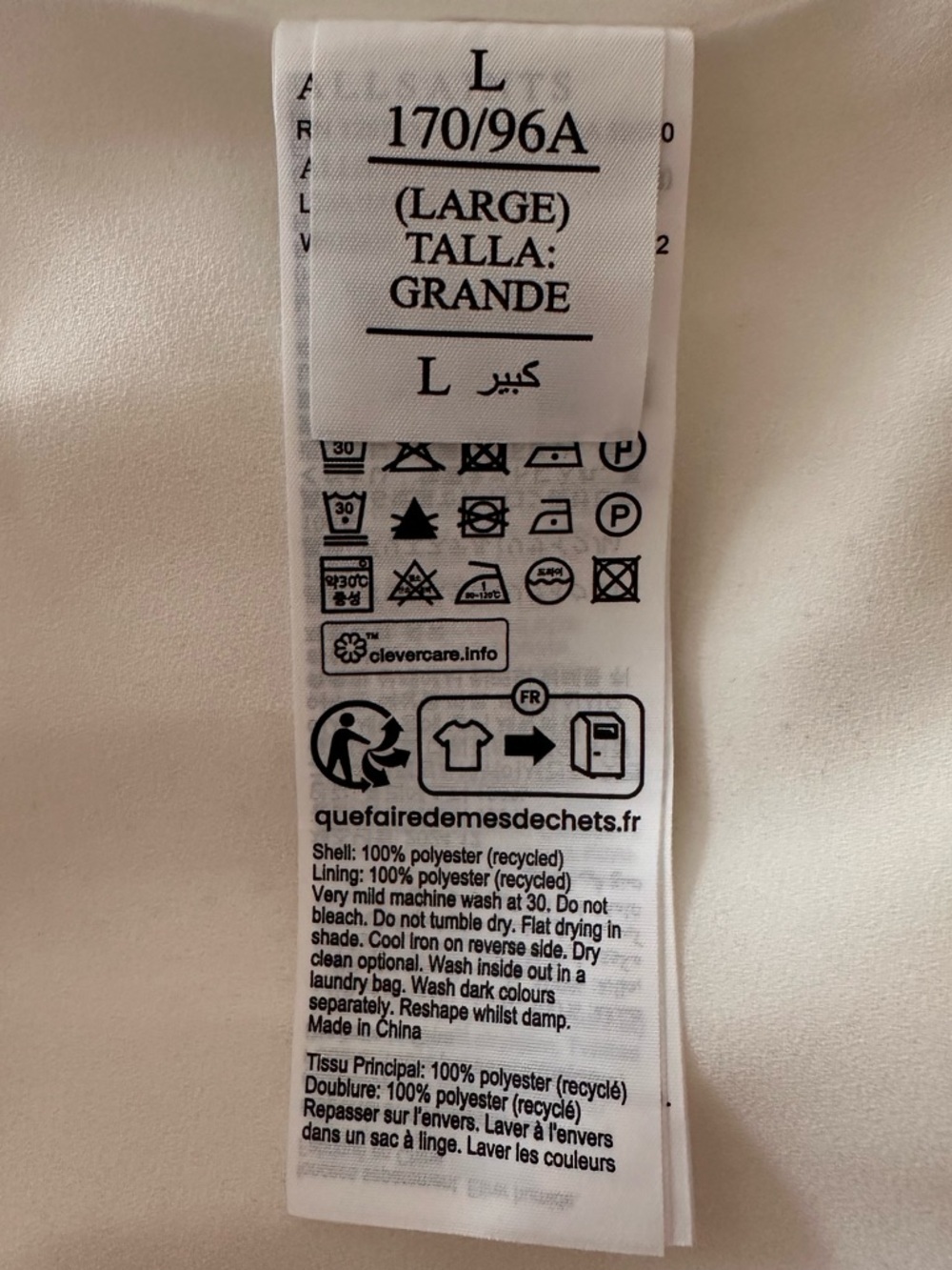 AllSaints Cream Leia Harley Sleeveless Midi Dress sz large - Picture 5 of 5